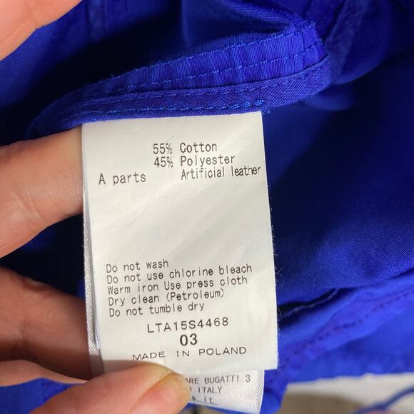 Tatras Womens Aurora Hooded Military Utility Jacket Blue size Small Medium - Picture 15 of 15